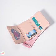 Ví gấp 3 charm gấu chân mèo