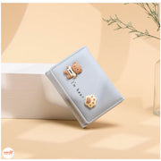 Ví gấp 3 charm gấu chân mèo