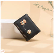 Ví gấp 3 charm gấu chân mèo