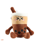 Móc khóa bông trà sữa