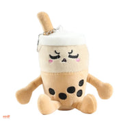 Móc khóa bông trà sữa