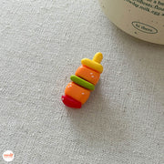 Vỉ 5 kẹp đồ ăn cute