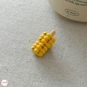 Vỉ 5 kẹp đồ ăn cute