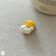 Vỉ 5 kẹp đồ ăn cute