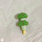 Vỉ 5 kẹp đồ ăn cute