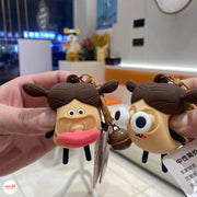 Móc khóa bóp bé môi trề