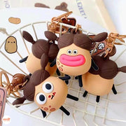 Móc khóa bóp bé môi trề