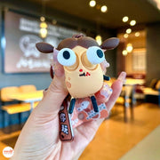 Móc khóa bóp bé môi trề