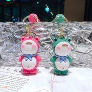 Móc khóa ếch xanh