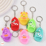 Móc khóa dẻo chiếc dép