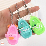 Móc khóa dẻo chiếc dép