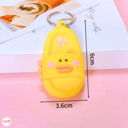 Móc khóa dẻo chiếc dép