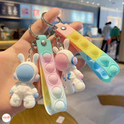 Móc khóa phi hành gia popit