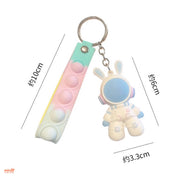 Móc khóa phi hành gia popit