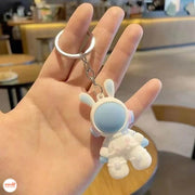 Móc khóa phi hành gia tai thỏ