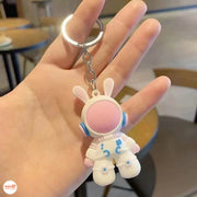 Móc khóa phi hành gia tai thỏ