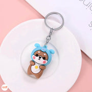 Móc khóa gấu thỏ