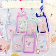 Dây đeo thẻ tai thỏ, mèo