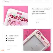 Dây đeo thẻ gấu dâu PM