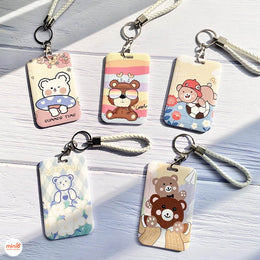 Bao đựng thẻ kèm móc khoá