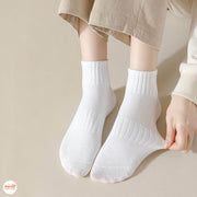 Vớ cổ trung trơn