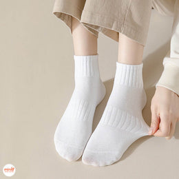 Vớ cổ trung trơn