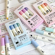 Set 4 bút highlight Tacotaco