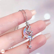 Dây chuyền Moon Stars đá đổi màu