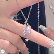 Dây chuyền Moon Stars đá đổi màu