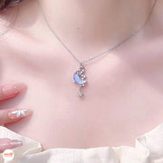 Dây chuyền Moon Stars đá đổi màu