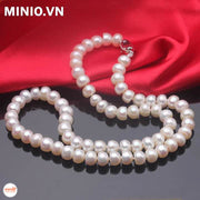 Set ngọc trai 3 chi tiết hộp nhung