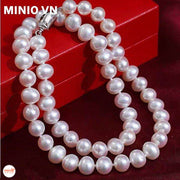 Set ngọc trai 3 chi tiết hộp nhung