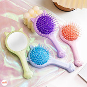 Lược gỡ rối tai mèo có gương