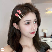 Vỉ 5 kẹp mái heo hồng