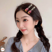 Vỉ 5 kẹp mái heo hồng