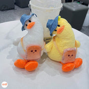 Móc khoá bông vịt nghiêng DQ