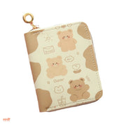 Ví cầm tay mini 2 ngăn hình gấu