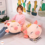 Lợn vương miện nằm