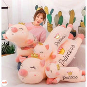 Lợn vương miện nằm