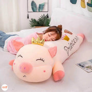 Lợn vương miện nằm