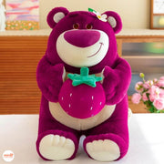 Gấu Lotso ôm dâu 50cm