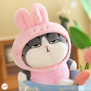 Mèo cosplay ếch thỏ S2 20cm
