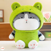 Mèo cosplay ếch thỏ S2 20cm