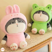 Mèo cosplay ếch thỏ S2 20cm