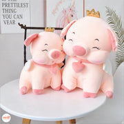 Lợn ngồi đeo tim