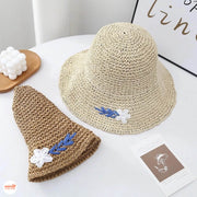 Nón cói móc hoa 5 cánh