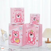 Túi quà gấu dâu nhỏ 14*7*15.5