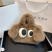 Túi đeo lông 2 con mắt