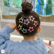 Vỉ kẹp mái ngôi sao sắc màu PO