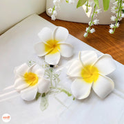 Kẹp mỏ vịt hoa sứ size trung